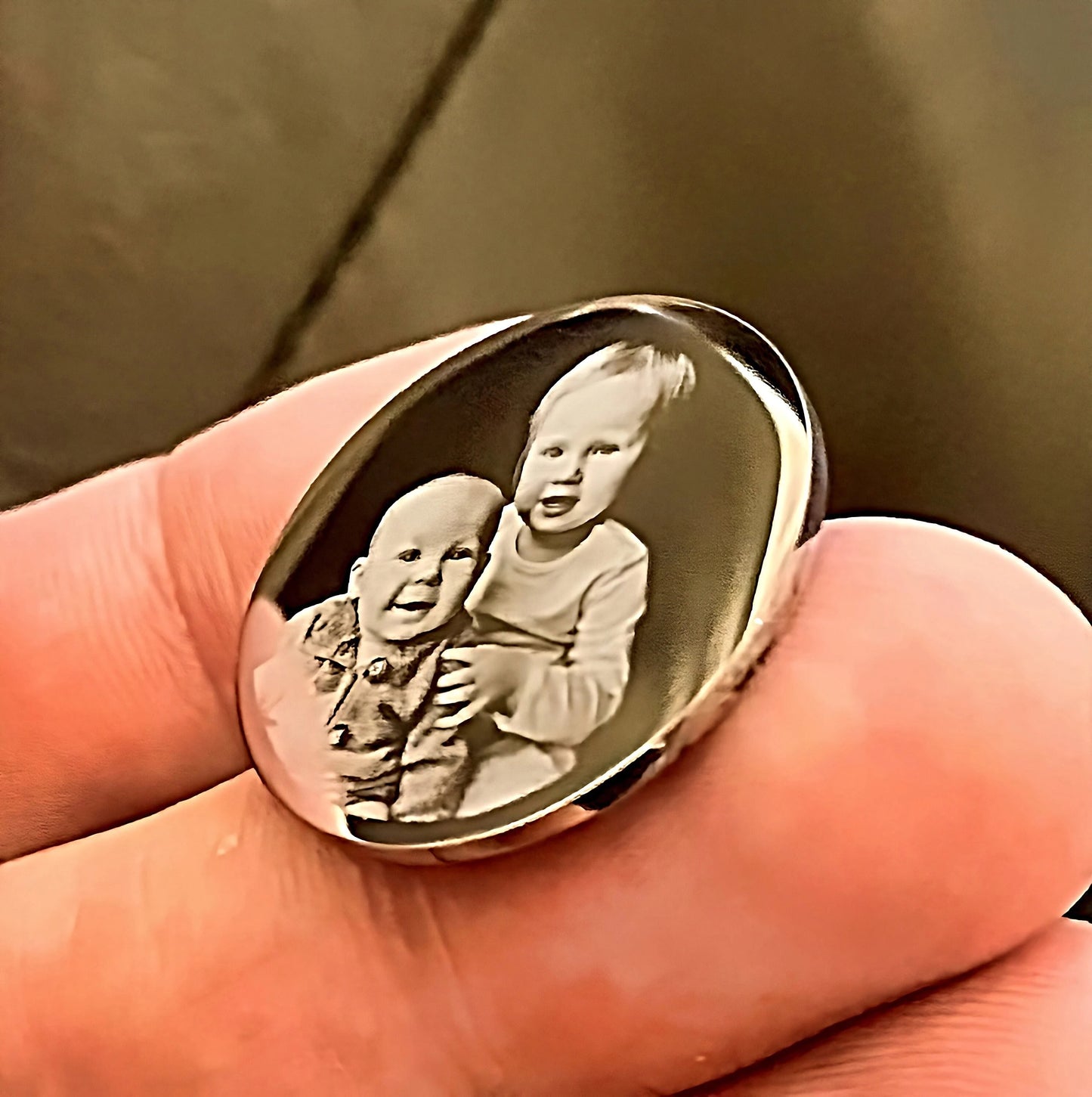 Photo Engraved Golf Ball Marker