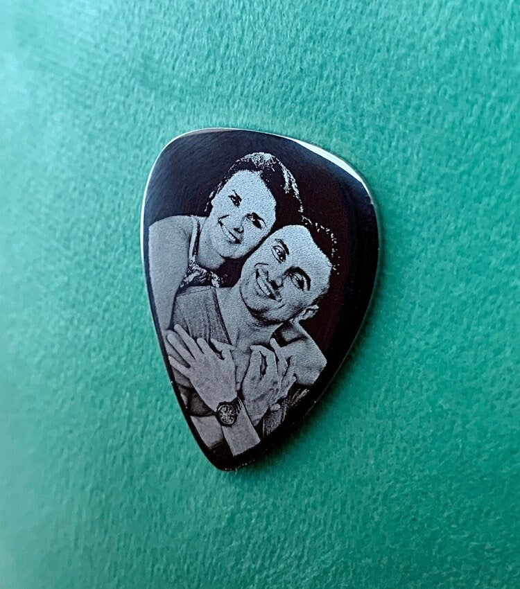 Photo Engraved Guitar Pick