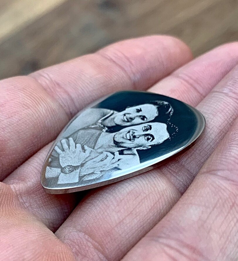 Photo Engraved Guitar Pick