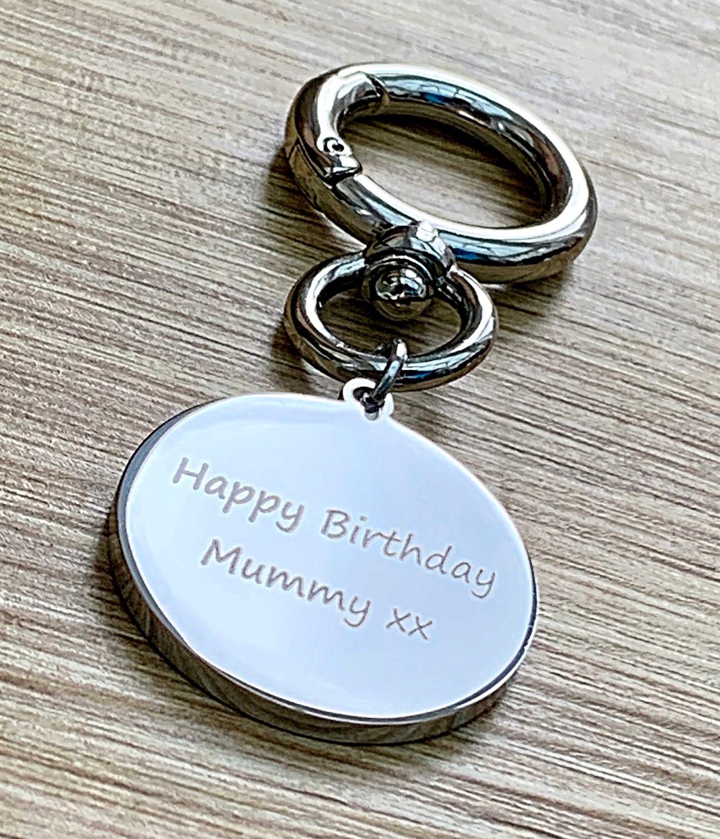 Photo Engraved Pet Keyring